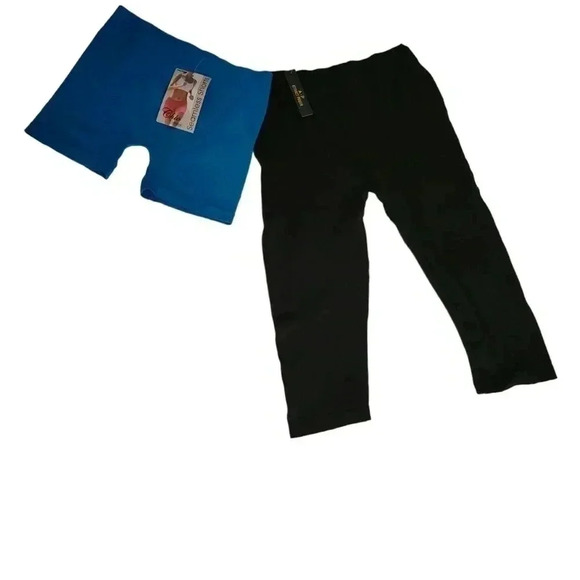 Chia Shorts & A.P Attract Power Capris OS NWT - Picture 1 of 3